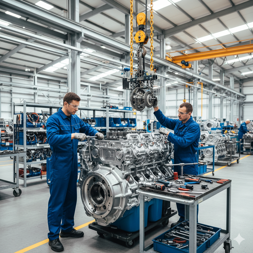 Perakitan Mesin Industri